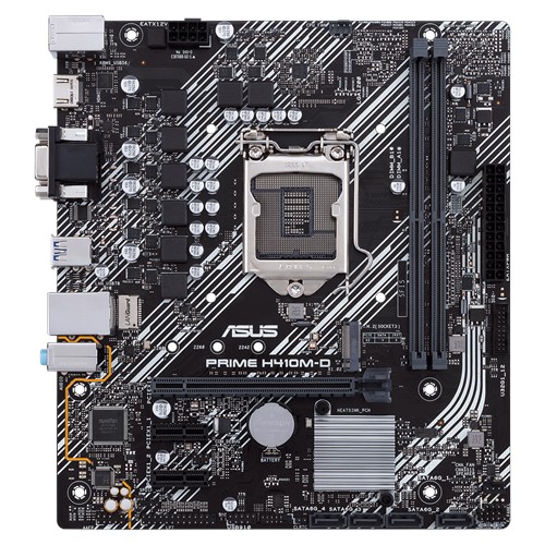 ASUS MOTHERBOARD H410M-D, 1200, DDR4, MATX